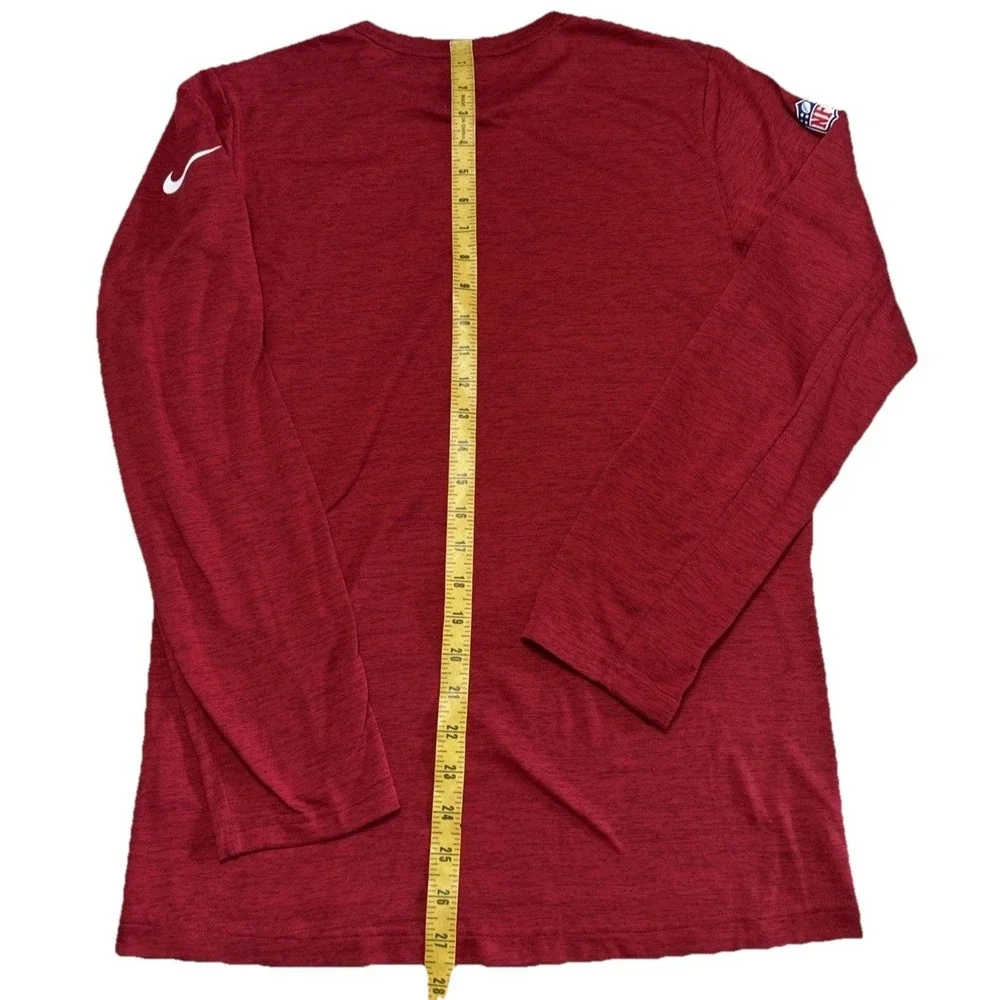 Mens Arizona Cardinals‎ Football Nike On Field Long Sleeve Shirt Sz Small EC 🏈